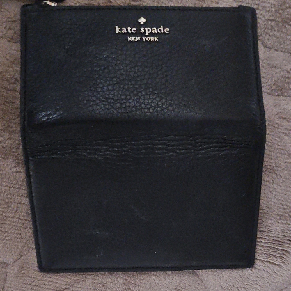 Kate Spade Black Textured Leather Bag